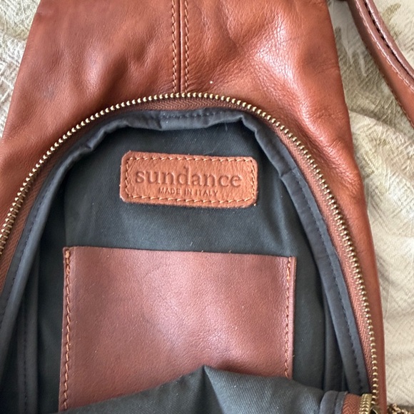 Brown Leather Sling Bag - Picture 2 of 6